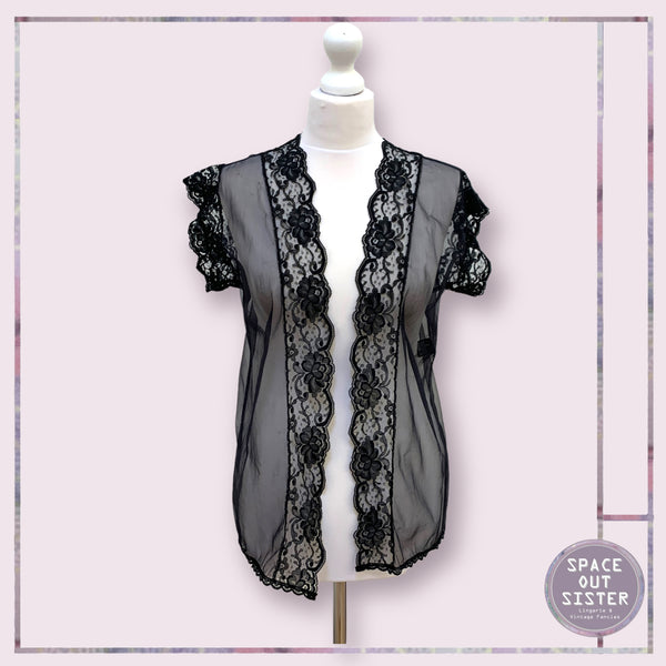 Midnight Hour Sheer Bed Jacket