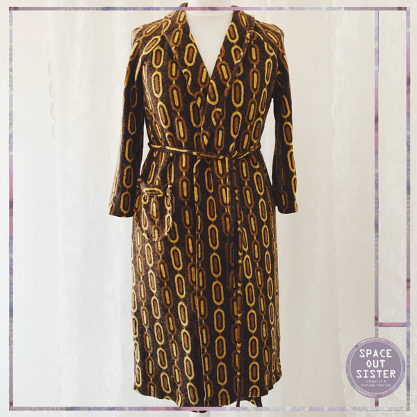 1970s Vintage Terra Robe