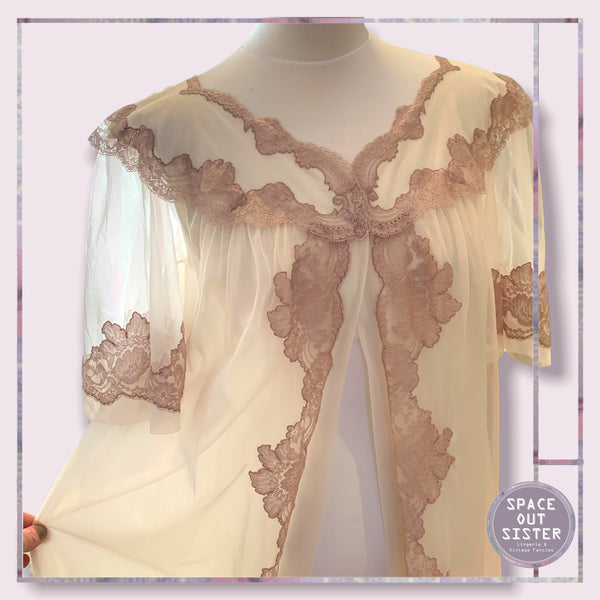 Vintage French Neyret Negligee
