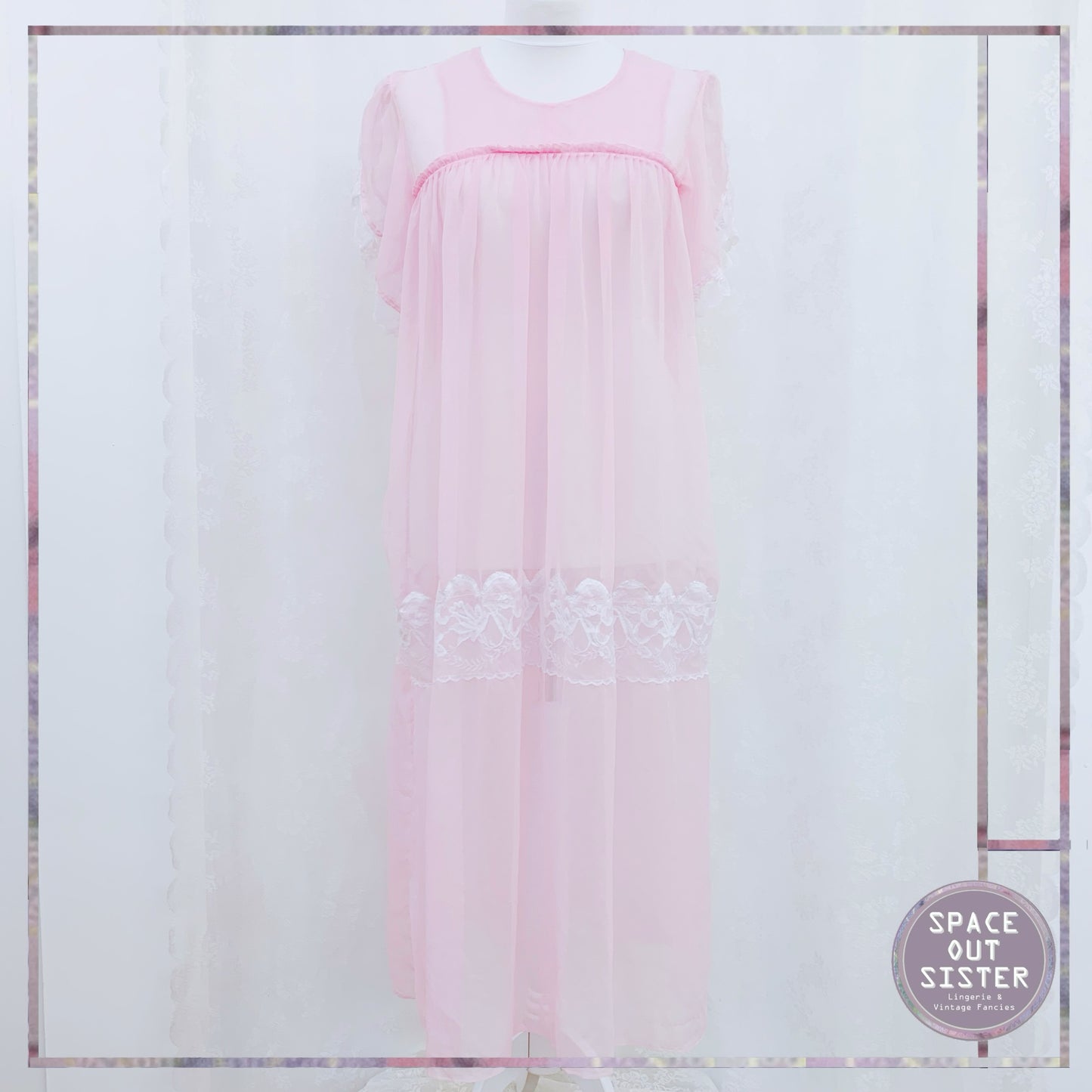 Handmade Pink Ice Cream Nightdress