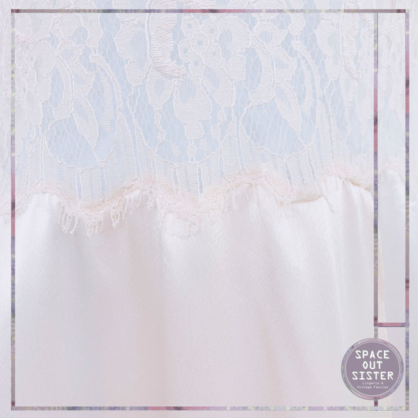 1980s Jessica Lynn Nightgown & Bed Jacket Set