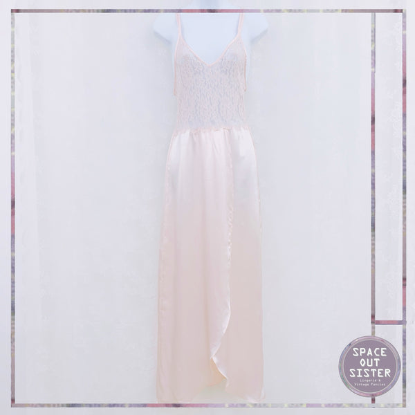 1980s Jessica Lynn Nightgown & Bed Jacket Set