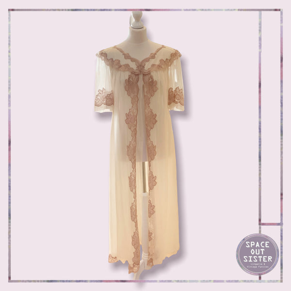 Vintage French Neyret Negligee