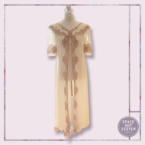 Vintage French Neyret Negligee
