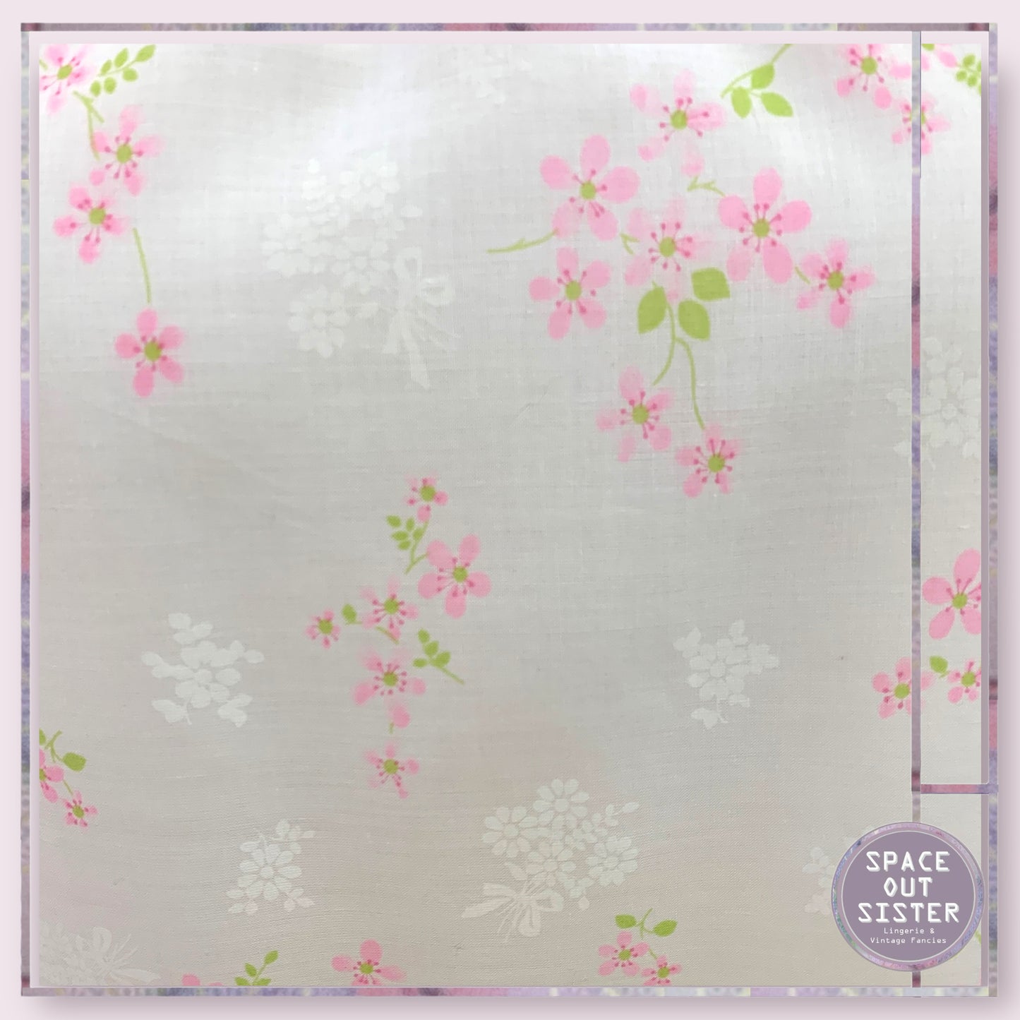 O So Sweet Pink Green Floral Nightdress