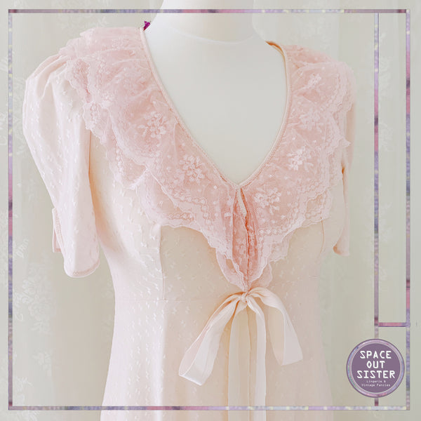 Vintage Rose Petal Nightgown