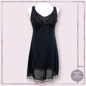 Vintage Enka Black Slip