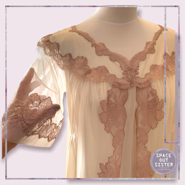 Vintage French Neyret Negligee