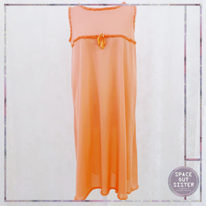 Vintage Josselyne Tangerine Nightdress