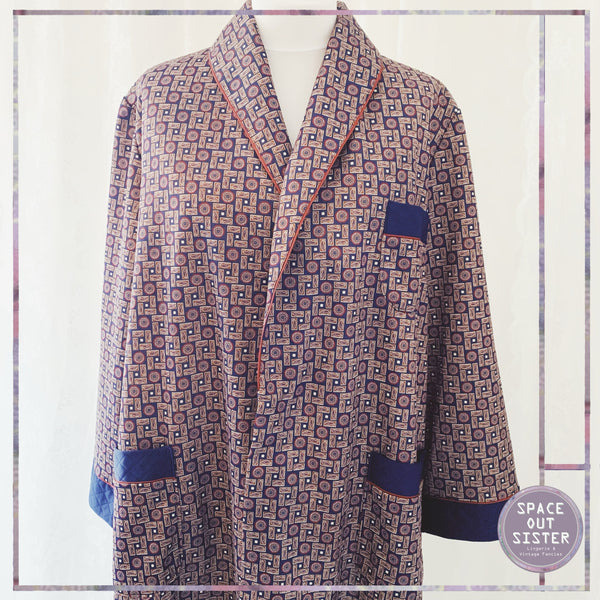 Vintage La Merilleurel Note Dressing Gown