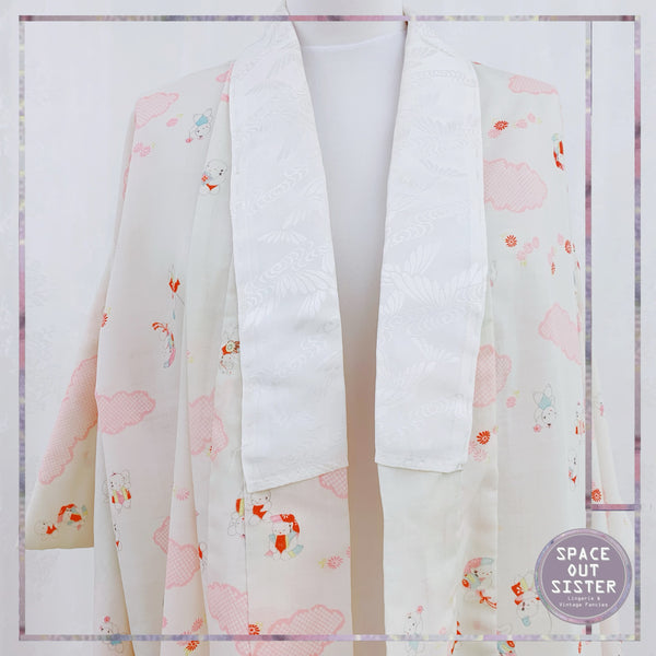 Vintage Playful Kimono