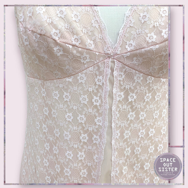 Vintage Petal Soft Pink Slip