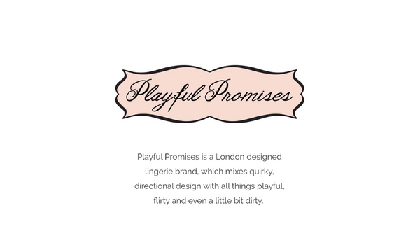 New Ramona Mesh High Waist Thong by Playful Promises